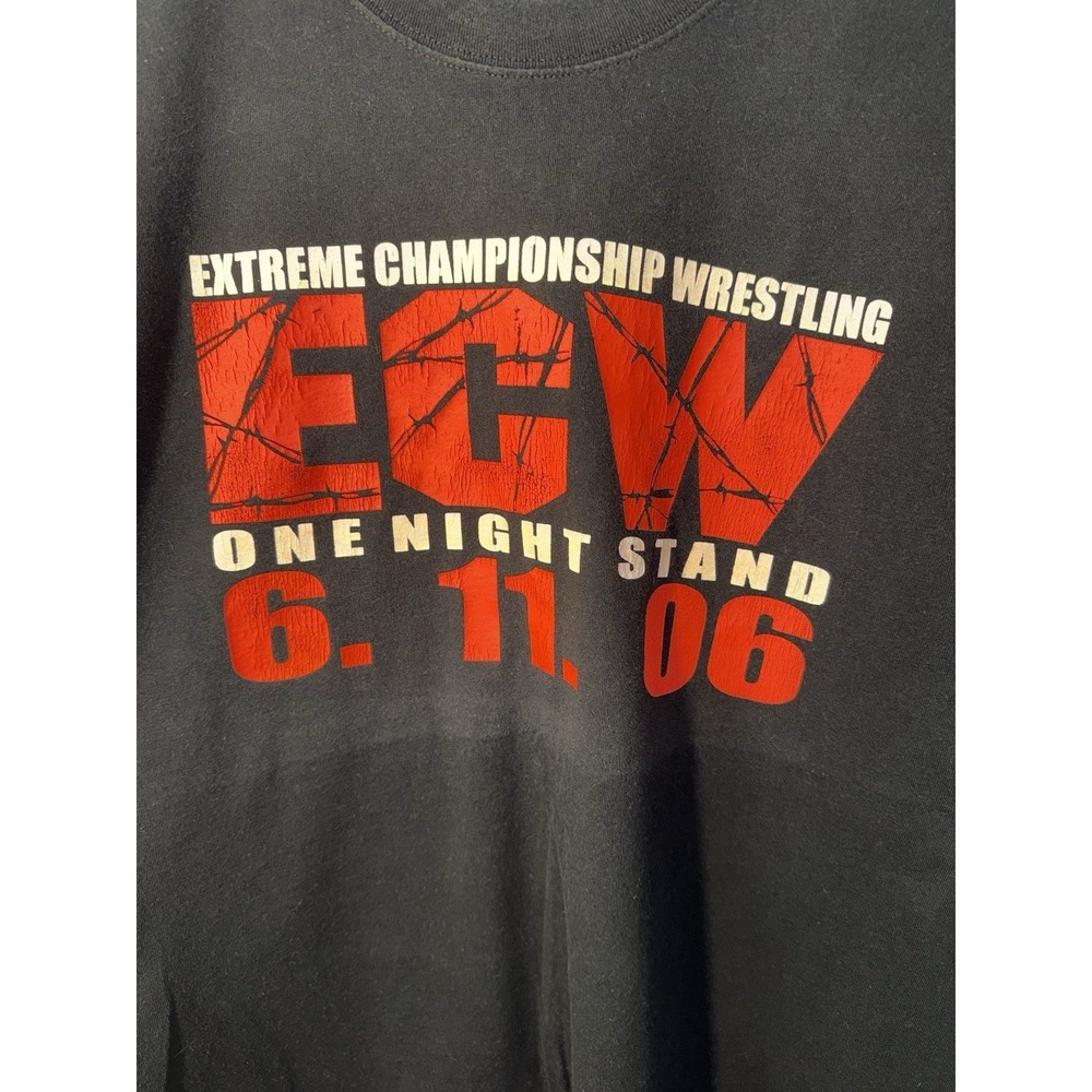 ECW Men's Vintage Shirt One Night Stand 2006 Event Extreme Wrestling Size L